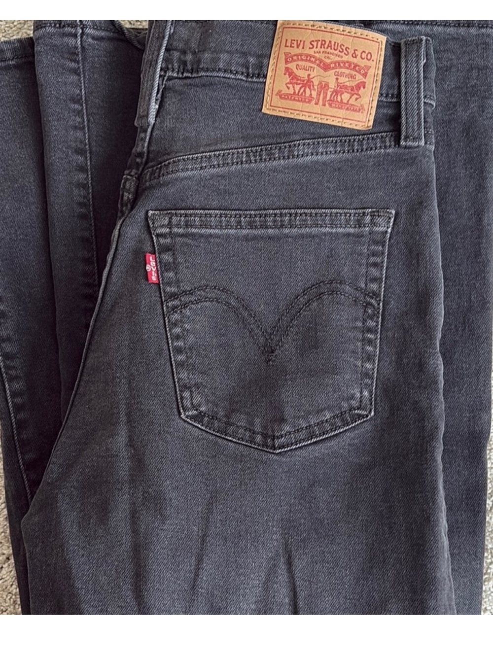 Levi Rib Cage Bell Bottom Jeans - Picture 2 of 3